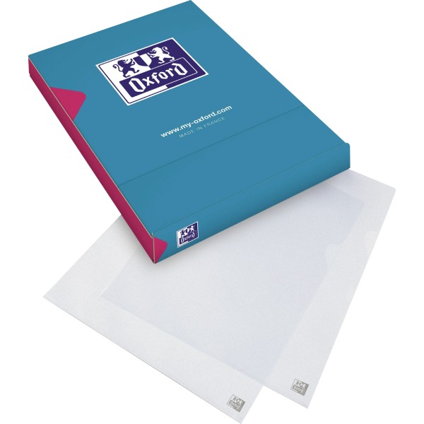 Oxford Sichthülle 400005475 genarbt PP 100 St./Pack.