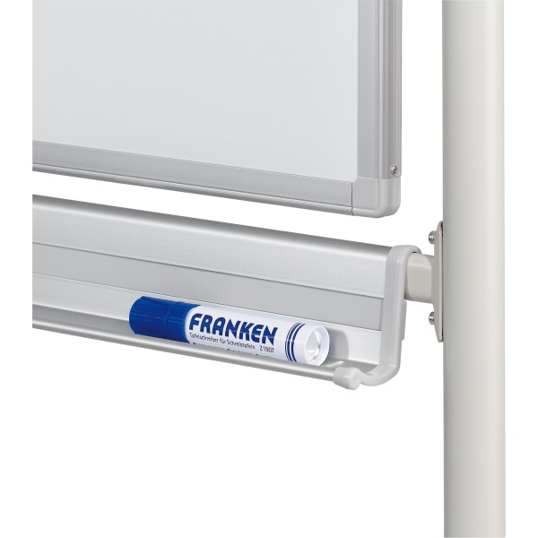 Franken Whiteboard STC202 100x150cm drehbar lackiert weiß