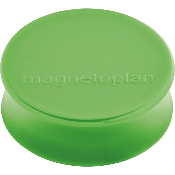 magnetoplan Magnet Ergo Large 16650105 34mm maigrün 10 St./Pack.