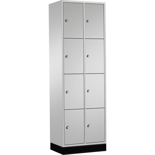 C+P Schließf.schrank 8470201S10010 8Fächer 1950x620x500mm lgr/lgr