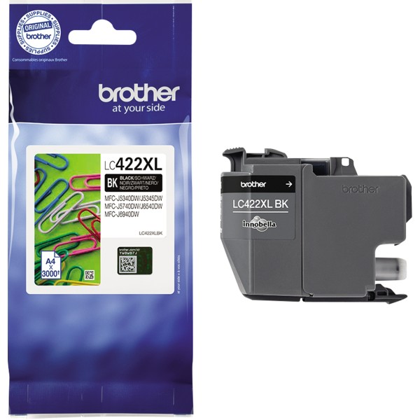 Brother Tintenpatrone LC422XLBK 3.000Seiten schwarz