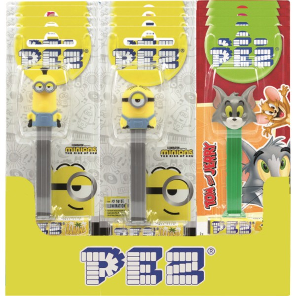 PEZ Spender Euroblister 43012 sort. 12St.