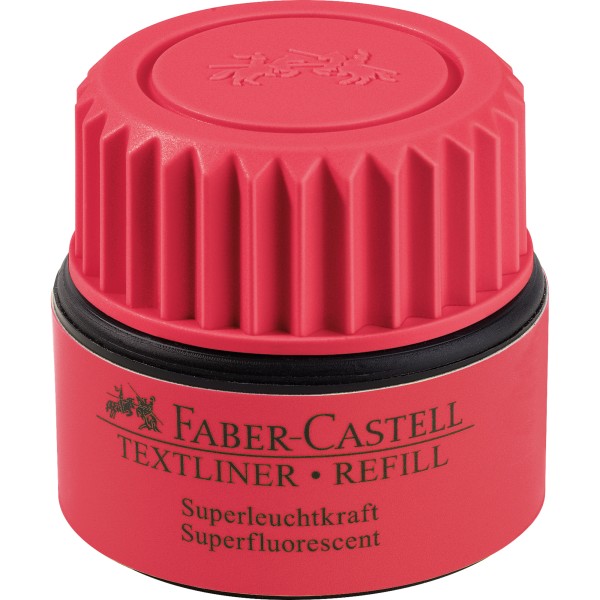 Faber-Castell Nachfülltusche TEXTLINER 1549 154921 25ml rot