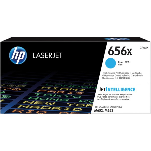 HP Toner 656X CF461X CF461X 22.000Seiten cyan