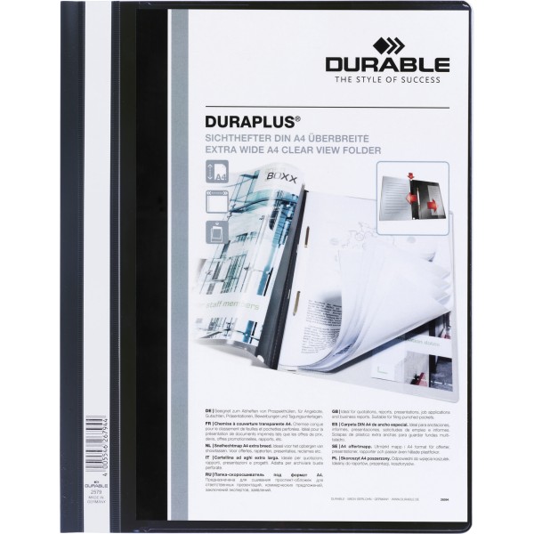 DURABLE Angebotshefter DURAPLUS 257901 A4 schwarz