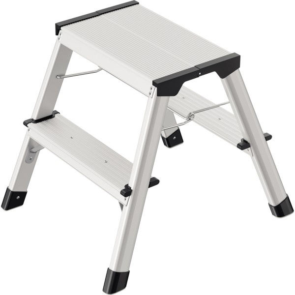 Hailo Klapptritt D60 Standartline 4442-701 2x2Stufen max.1,8kg Alu