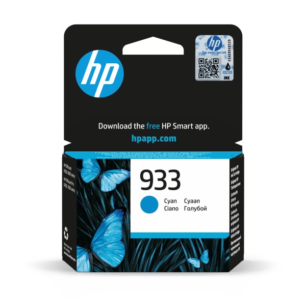 HP Tintenpatrone CN058AE 933 330Seiten cyan