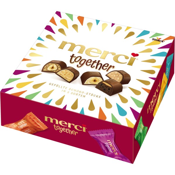 merci together Pralinen 610701 175g