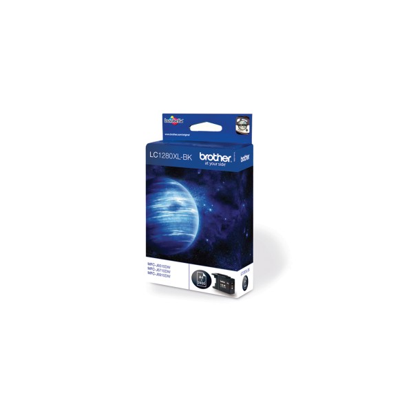 Brother Tintenpatrone LC1280XLBK 2.400Seiten schwarz