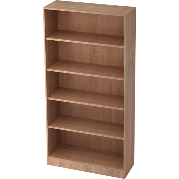 Hammerbacher Regal Solid V6400/N 5OH 100x40x200,4cm nußbaum