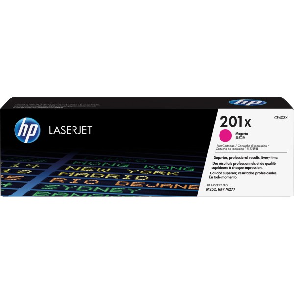 HP Toner CF403X 201X 2.300Seiten magenta