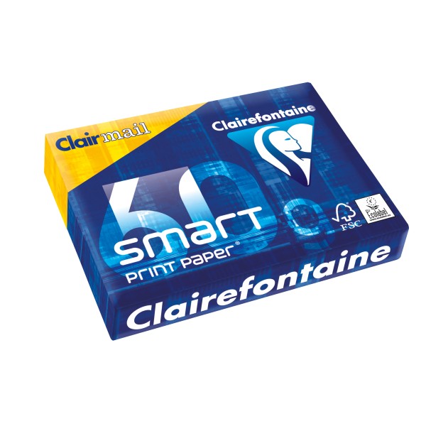 Clairefontaine Kopierpapier 1929C DIN A4 60g weiß 500 Bl./Pack.