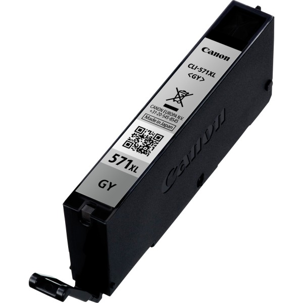 Canon Tintenpatrone 0335C001 CLI571XLGY 11ml grau