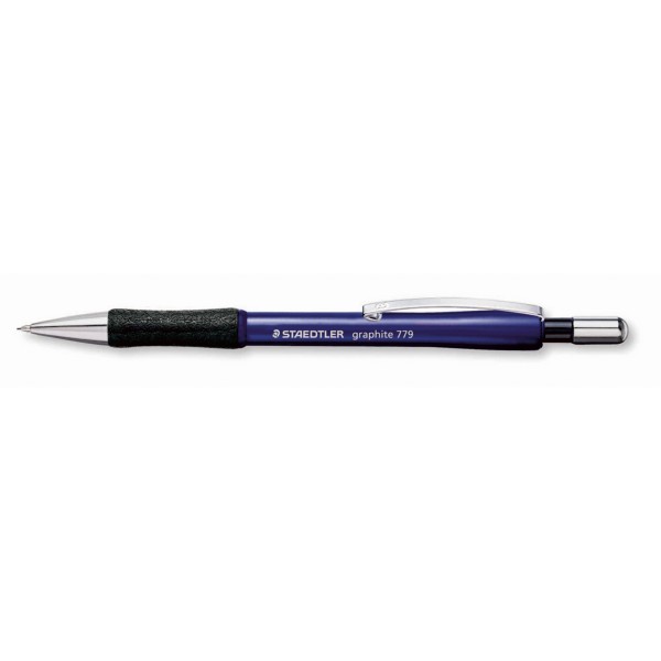 STAEDTLER Druckbleistift graphite 779 05-3 B 0,5mm Schaft blau