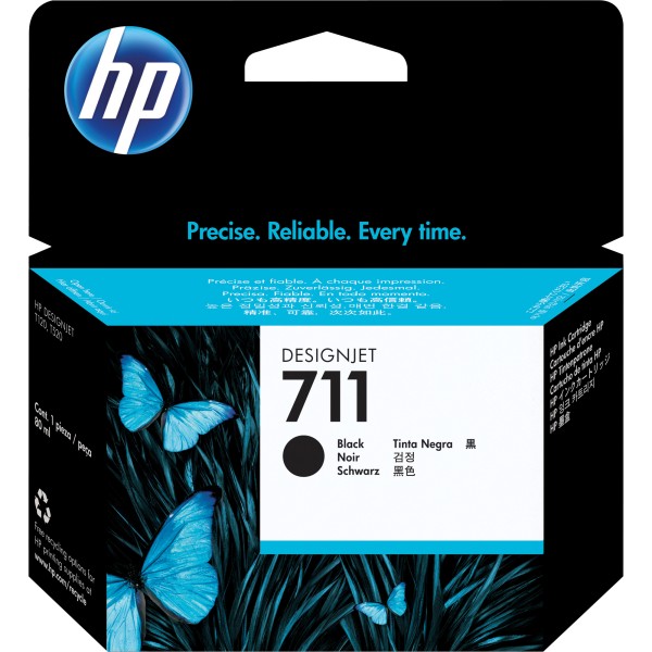 HP Tintenpatrone CZ133A 711 80ml schwarz