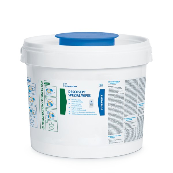 Descosept Desinfektionstuch Spezial Wipes 00-208-ERS100-01 Eimer 100St.