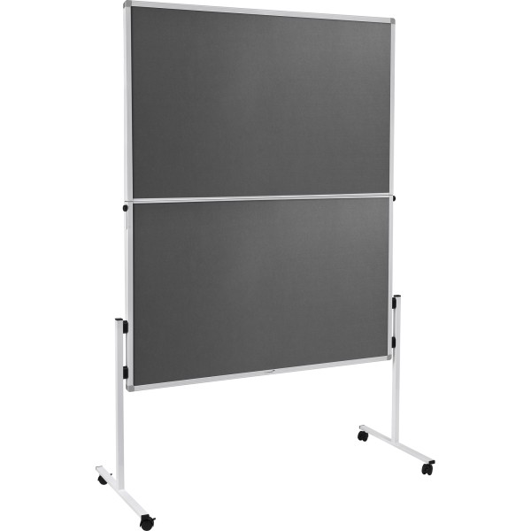 Legamaster Moderationswand 7-209300 120x150cm klappbar Filz grau