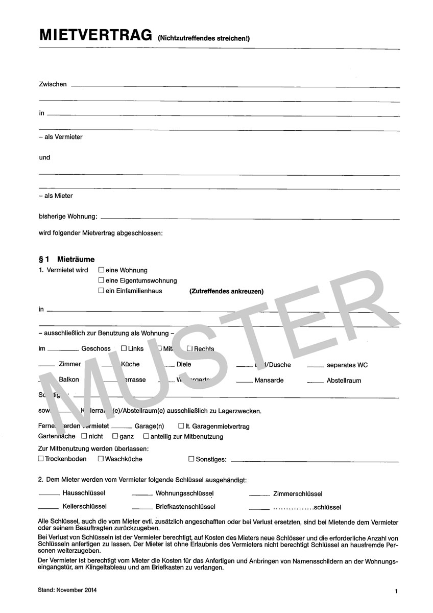 Buschmann Mietvertrag Din A4 Buschmann Buschmann Büromaterial