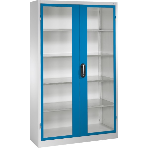 C+P Werkzeugschrank 8930055S10016 Fenstertür 1950x1200x400mm lgr/lbl