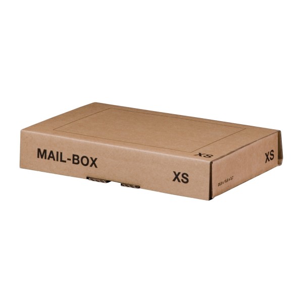 smartboxpro Versandkarton MAIL-BOX 00069028 244x145x38mm XS braun
