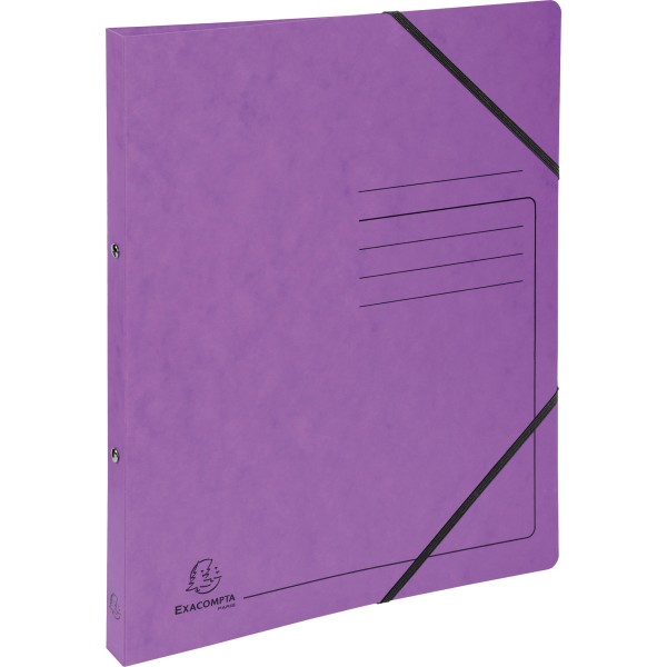 Exacompta Ringhefter 542558E DIN A4 2Ringe Karton violett