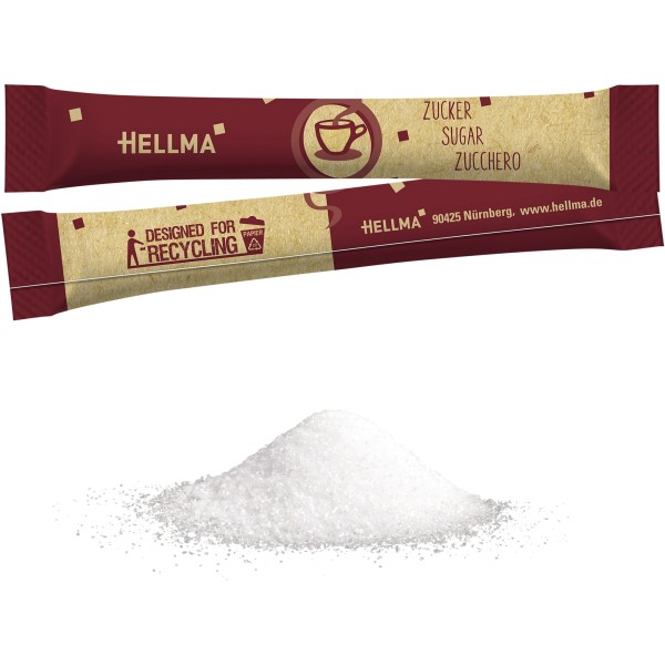 Hellma Zucker 60000060 Zuckersticks 4g 100 St./Pack.