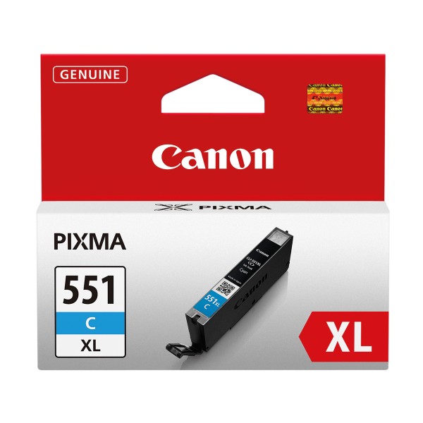 Canon Tintenpatrone 6444B001 CLI551XLC 11ml cyan