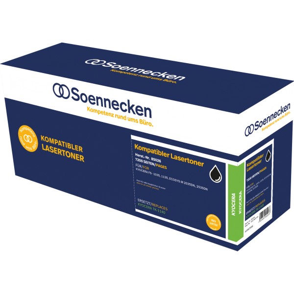 Soennecken Toner 85026 wie Kyocera TK1140 schwarz