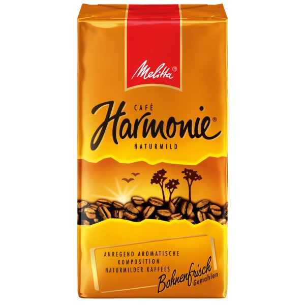 Melitta Kaffee Harmonie 732161 naturmild gemahlen 500g