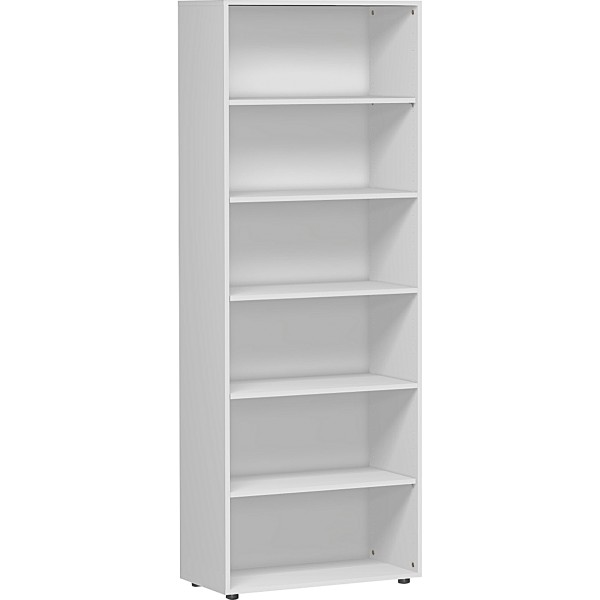 Geramöbel Regal Flex S-386001-L 6OH 5Böden 800x2.160x400mm l.grau