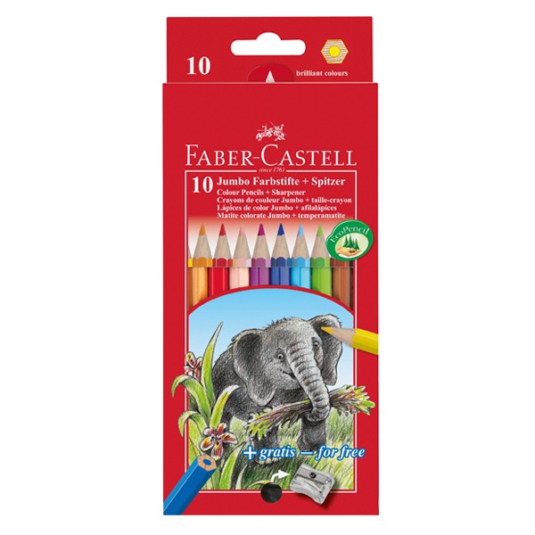 Faber-Castell Jumbo Farbstifte