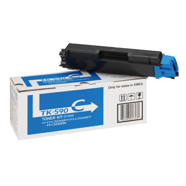KYOCERA Toner 1T02KVCNL0 TK-590C 5.000Seiten cyan