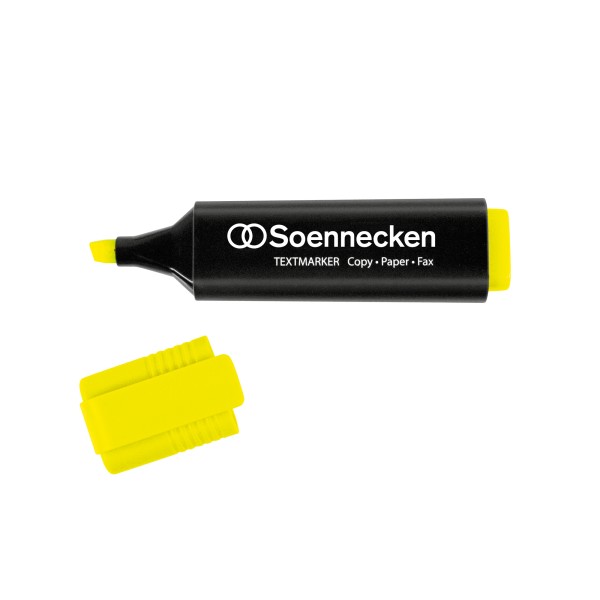 Soennecken Textmarker 3393 2-5mm Keilspitze gelb