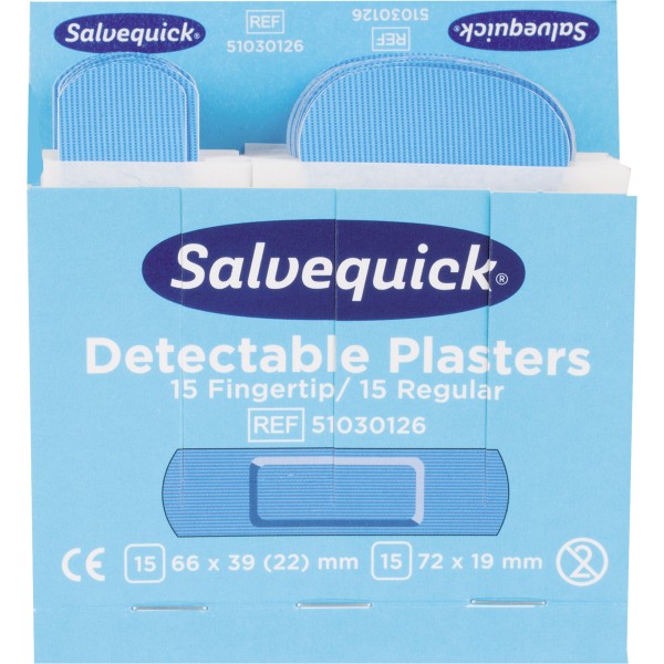 Salvequick Pflaster Fingerkuppe 1009736 detektierbar 35 St./Pack.