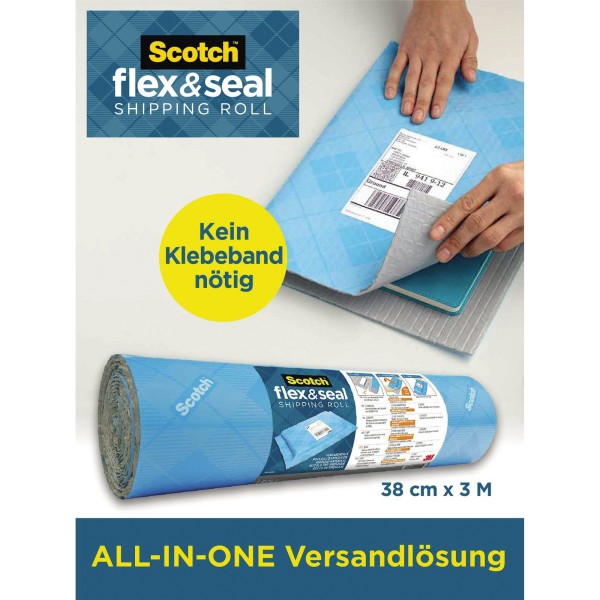 Scotch Versandrolle Flex & Seal FS-1510 38cmx3m