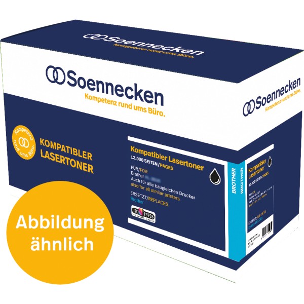 Soennecken Toner 84214 wie Brother TN­2000 schwarz