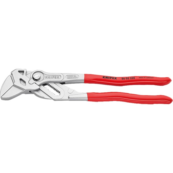 KNIPEX Zangenschlüssel 86 03 250 DIN ISO 5743 250mm Spannweite 46mm