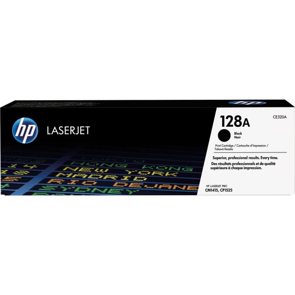 HP Toner CE320A 128A 2.000Seiten schwarz