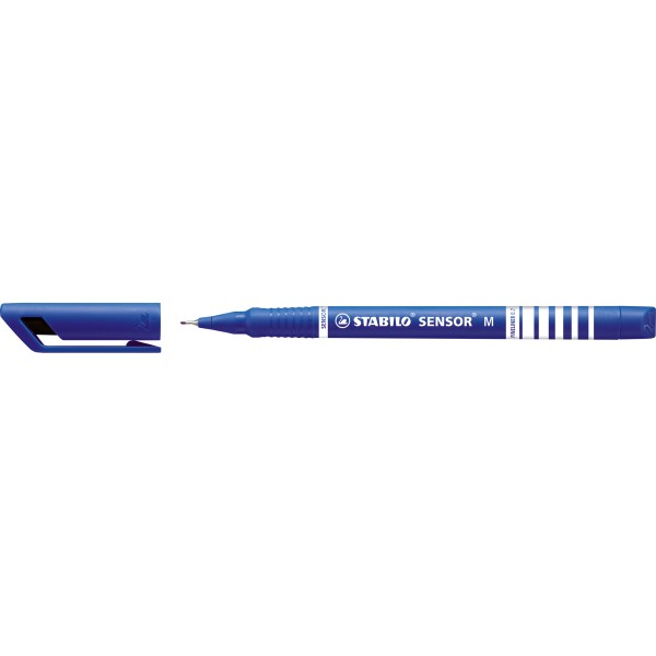 STABILO Fineliner SENSOR 187/41 0,7mm blau
