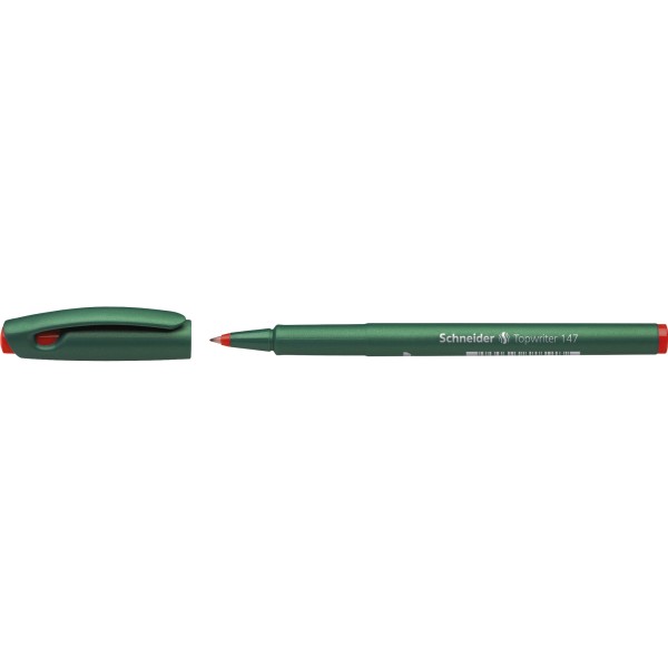 Schneider Fineliner Topwriter 147 1472 0,6mm rot