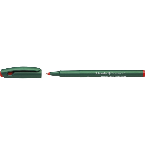 Schneider Fineliner Topwriter 147 1472 0,6mm rot