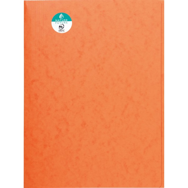 Exacompta Sammelmappe 56409E DIN A4 3Klappen Karton orange