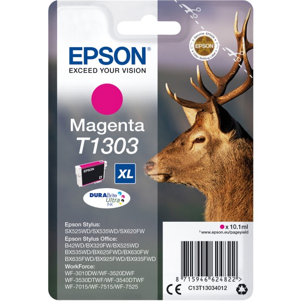 Epson Tintenpatrone C13T13034012 T1303 10,1ml magenta