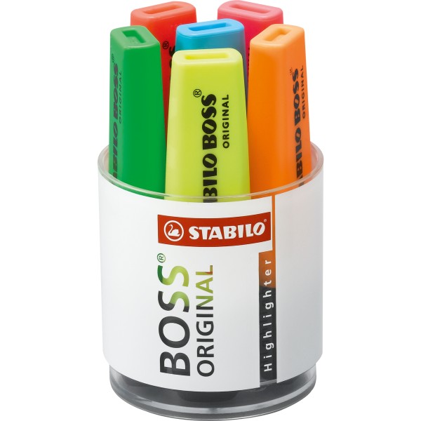 STABILO Textmarker BOSS ORIGINAL 7006 6 St./Pack.