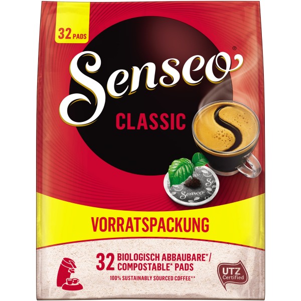 Senseo Kaffeepad Klassisch 4090473 32 St./Pack.