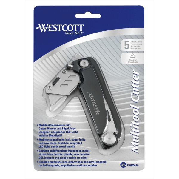 Westcott Multifunktionsmesser E-84034 00 6 Funtkionen