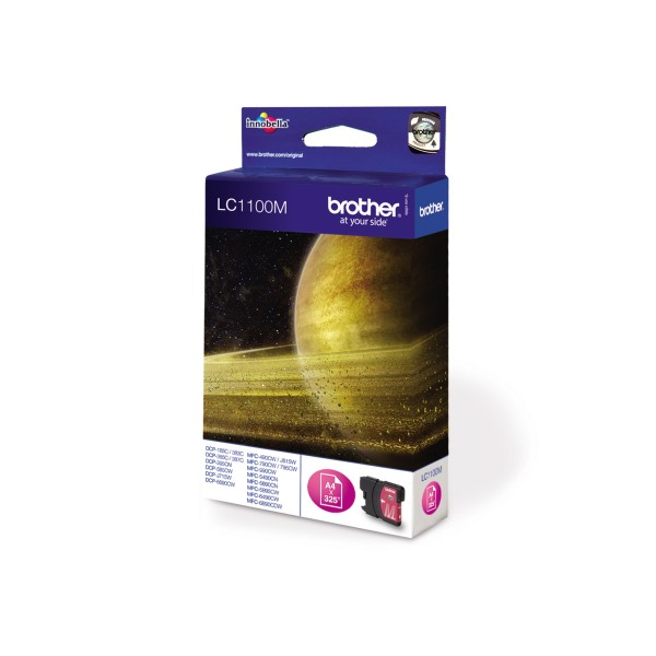 Brother Tintenpatrone LC1100M 325Seiten magenta