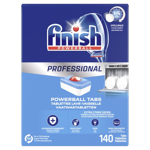 FINISH Spülmaschinentabs Professional Powerball3054562 140St