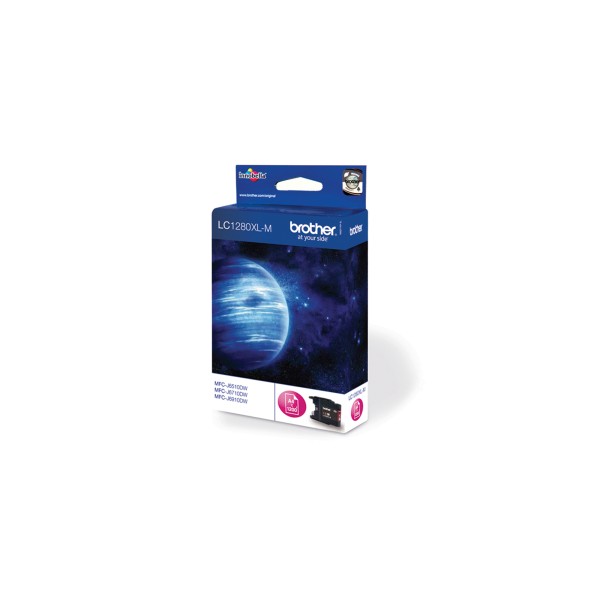 Brother Tintenpatrone LC1280XLM 1.200Seiten magenta