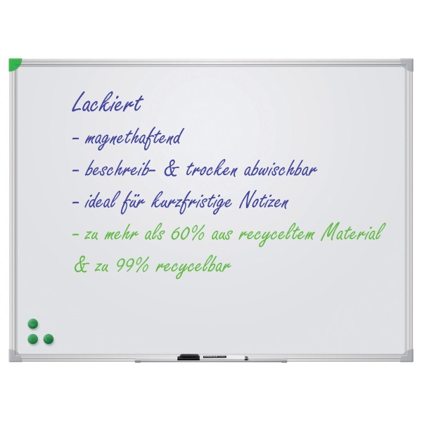 Franken Whiteboard U-Act Line SC911216 120x160cm weiß